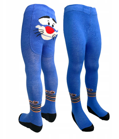 Boys' Printed NON-SKID Tights | 9604MK