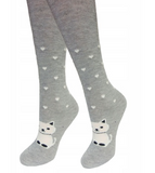 Baby Girls' Animal Print NON-SKID Tights | 9602MK