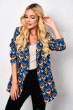 Blue Patterned Blazer | MA-057