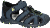 AC Boys' Navy Blue Closed-toe Sandals | 356/22-DB