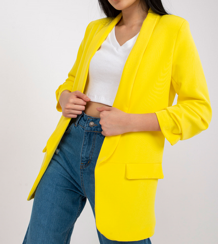 Yellow Italian-style Blazer | 28A306-Y