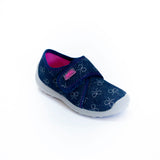 Befado Dark Blue School Slippers | 560X148