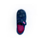 Befado Dark Blue School Slippers | 560X148