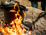 8 Liters Enameled Cast Iron Pot - Kociołek Emaliowany | 4077-8LEm
