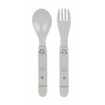 Effiki Blue-Gray Melamine Cutlery Set | SZW