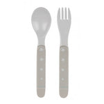 Effiki Light Gray Melamine Cutlery Set | SZB
