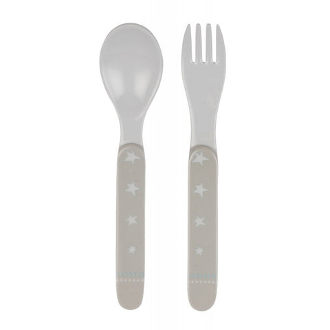 Effiki Light Gray Melamine Cutlery Set | SZB